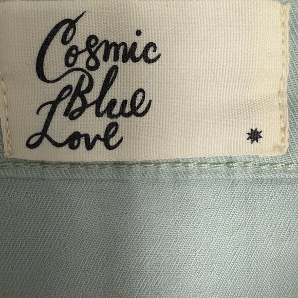 NWT Women's COSMIC BLUE LOVE Erin High Rise Utility Straight Leg Pants- Sz 16/33 - Picture 12 of 14